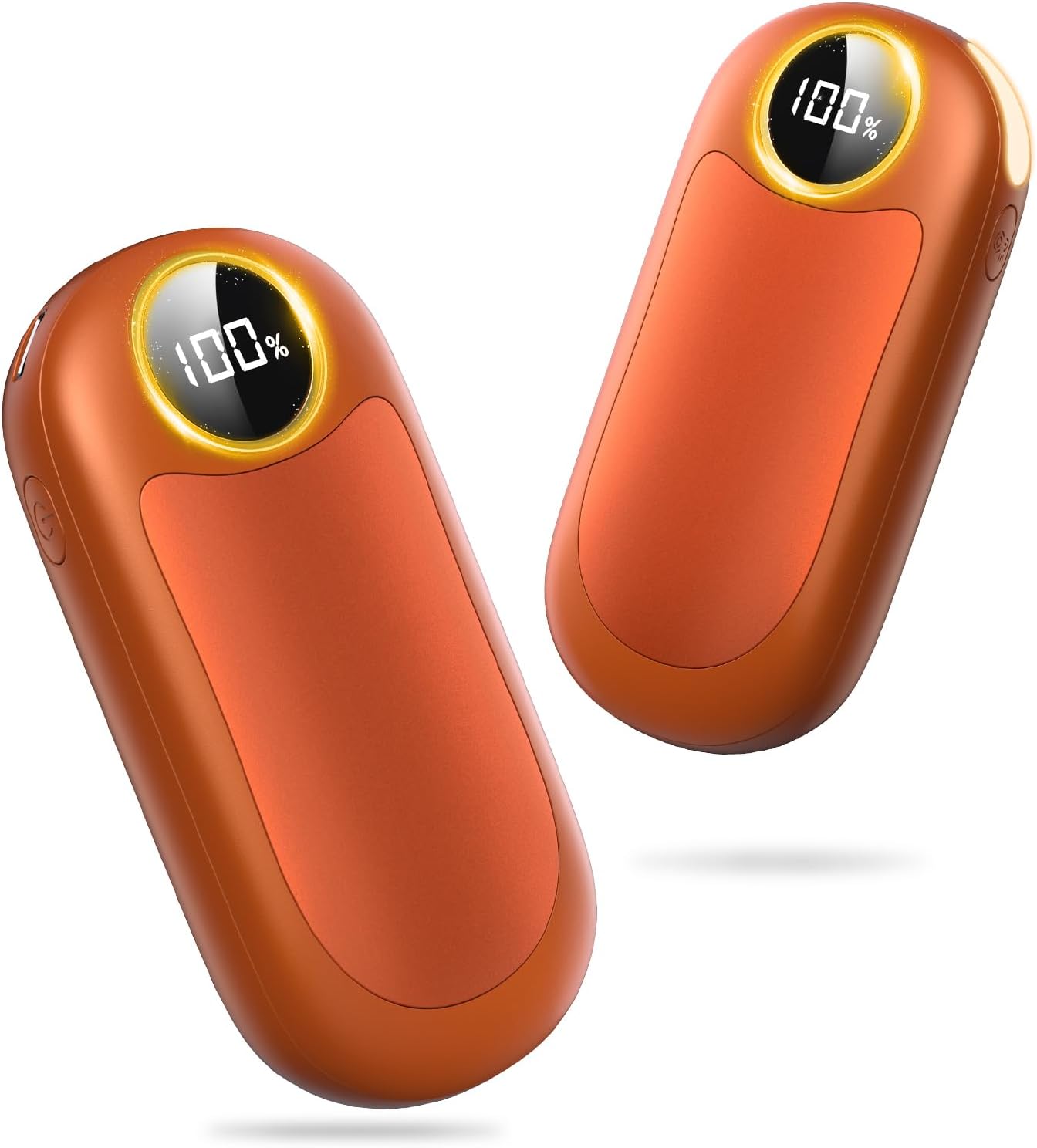 Rechargeable Hand Warmers 2 Pack with Power Bank & 20Hrs Warmth