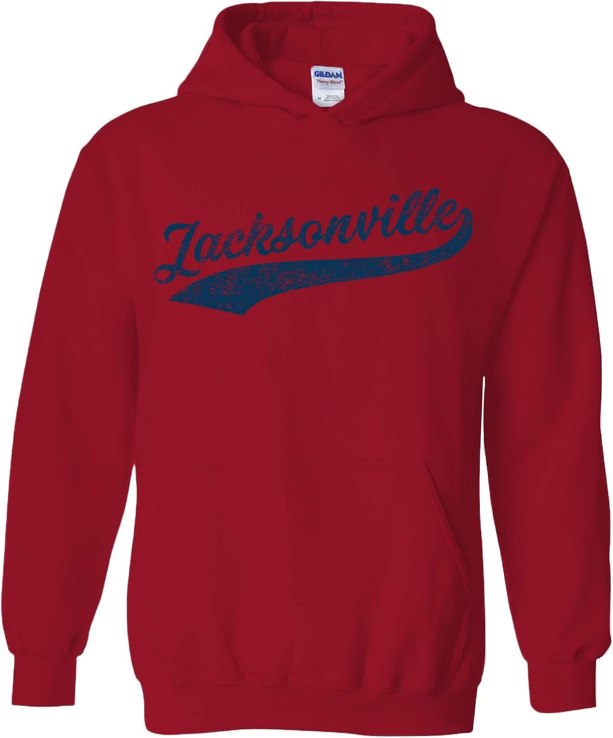 Hometown Baseball Script Hoodie - Show Your Jacksonville Pride