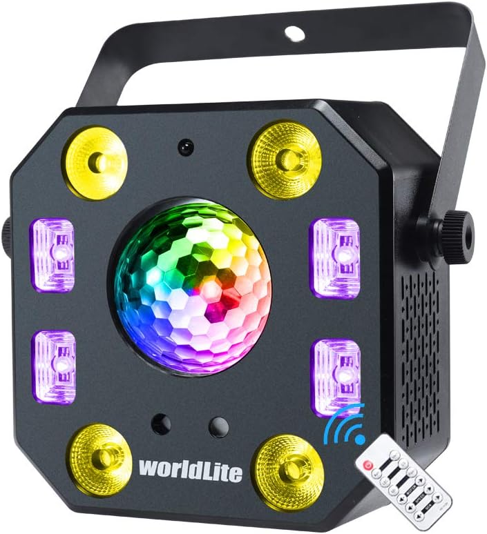 Stage DJ Lights with Magic Ball and LED Effects for Parties