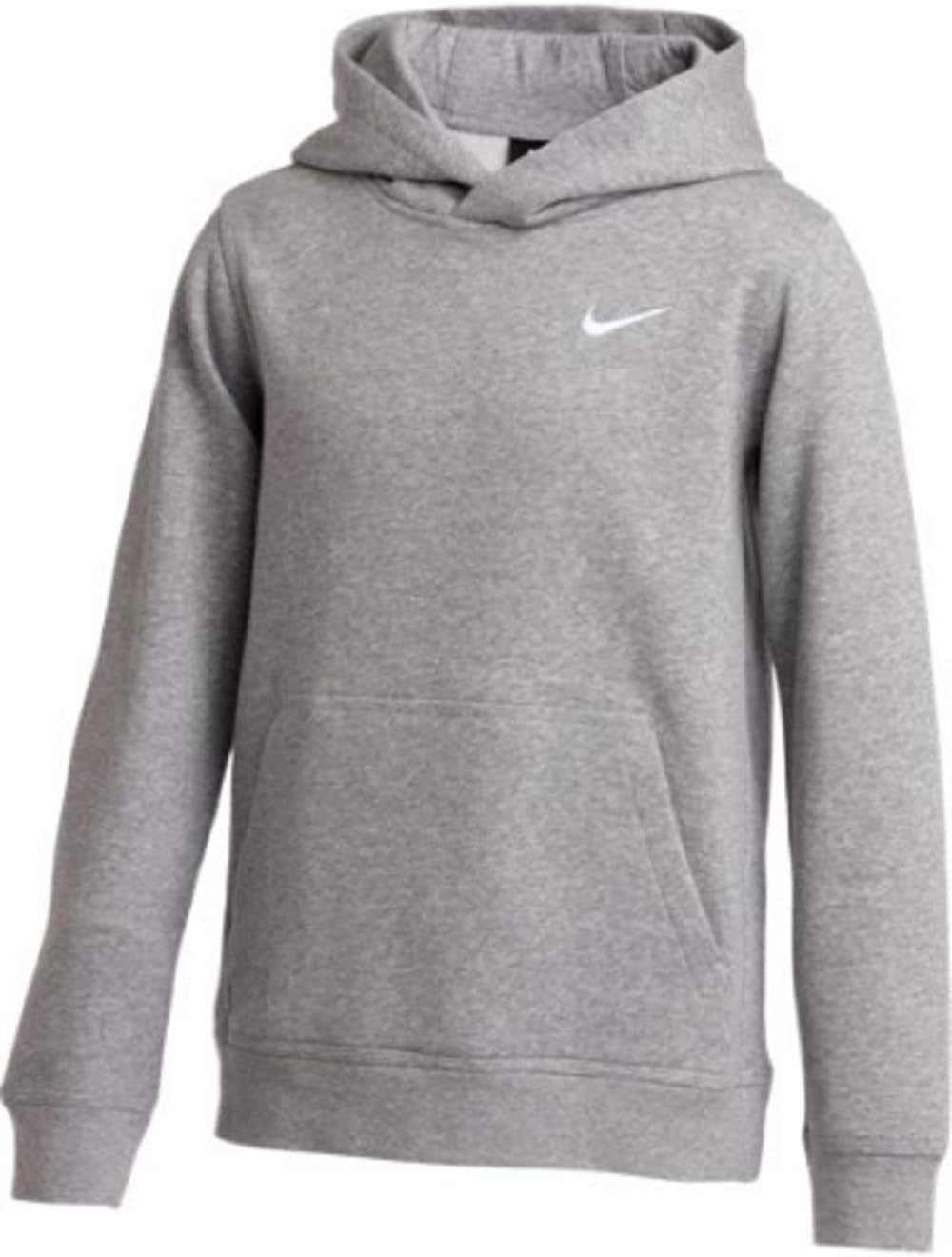 Nike Youth Fleece Hoodie - Cozy Grey Comfort