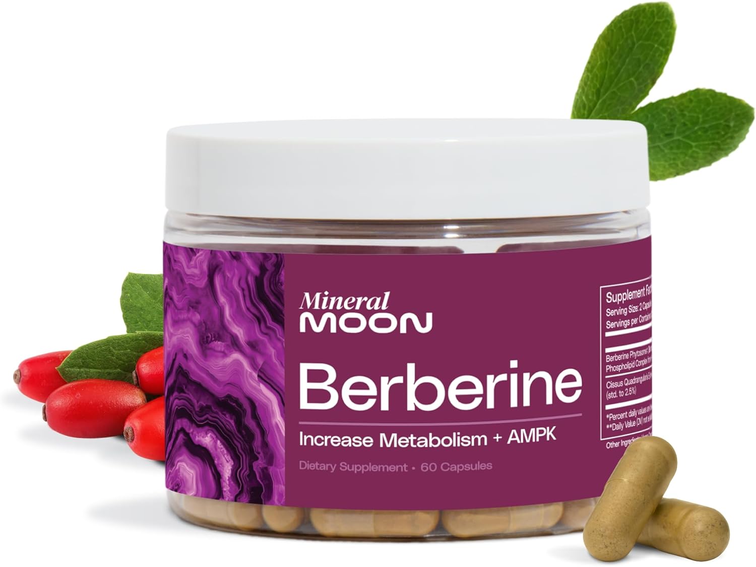 Body Composition Berberine Supplement with Cissus Quadrangularis