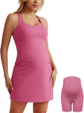Maacie Tennis Dress for Expecting Moms with Built-in Bra and Shorts