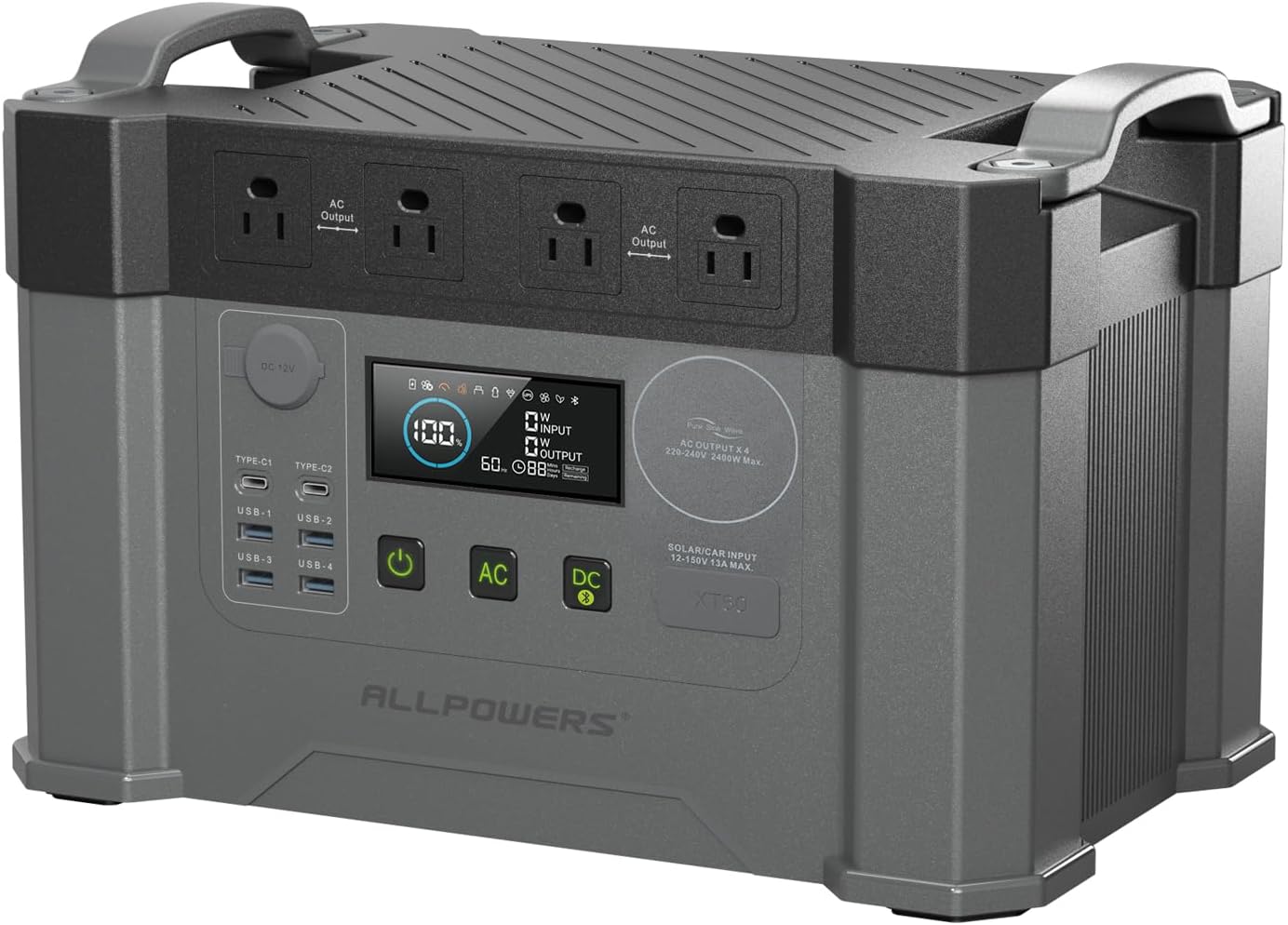 ALLPOWERS Portable Power Station 2000W: Ultimate Off-Grid Power!