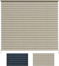 RV Pleated Shades 62 in x 32 in Cappuccino - Privacy and Light Control