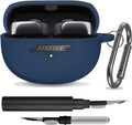 Silicone Case Cover for Bose Ultra Open Earbuds - Shockproof Dark Blue