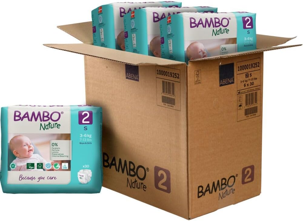 Bambo Nature Hypoallergenic Baby Diapers for Ultimate Comfort