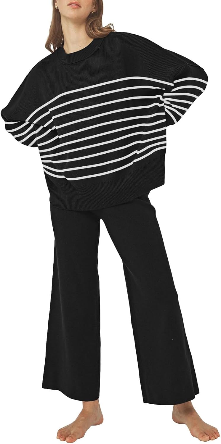 Pink Queen Women's 2 Piece Outfits Set for Casual Comfort