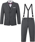 Boys 5 Piece Formal Suit Set by MAGE MALE in Multiple Colors
