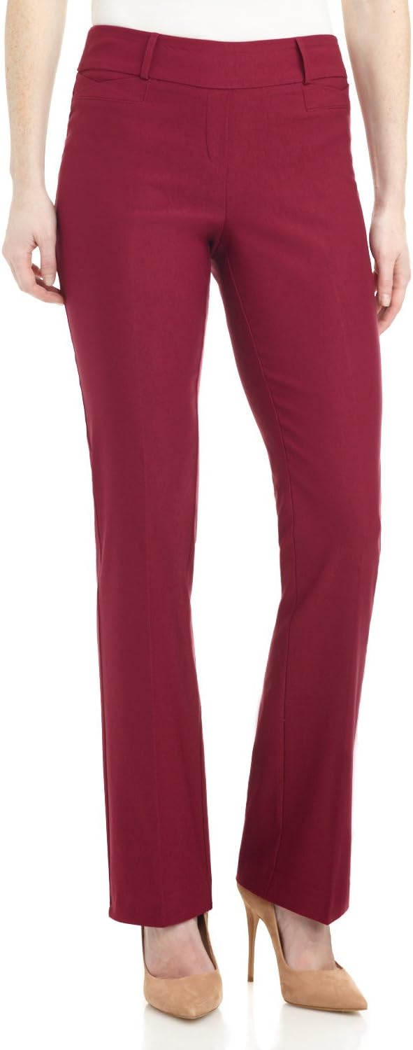 Rekucci Womens Comfort Fit Bootcut Stretch Pants for Work