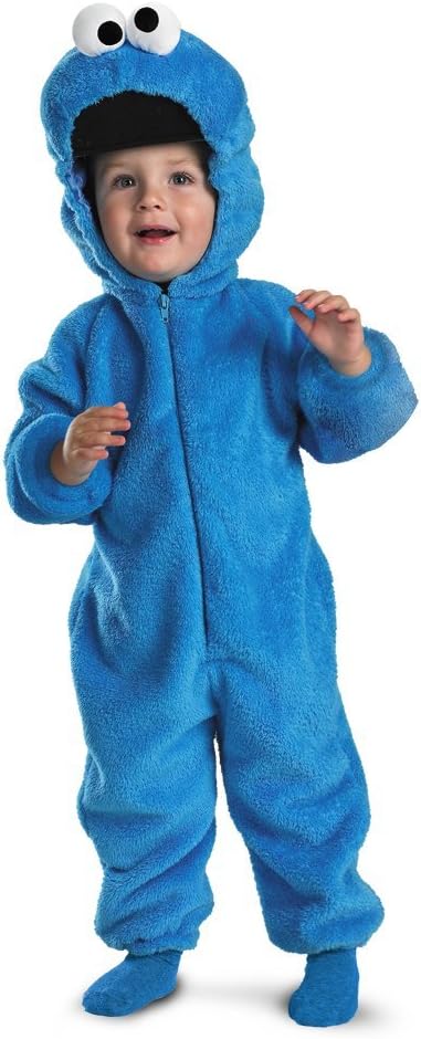 Cookie Monster Deluxe Two-Sided Plush Jumpsuit Costume Review