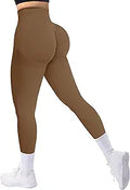 Seamless Scrunch Butt Lifting Workout Leggings - High Waisted Yoga