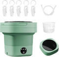 Portable Foldable Washer 8L Capacity - Mini Laundry Machine for Travel