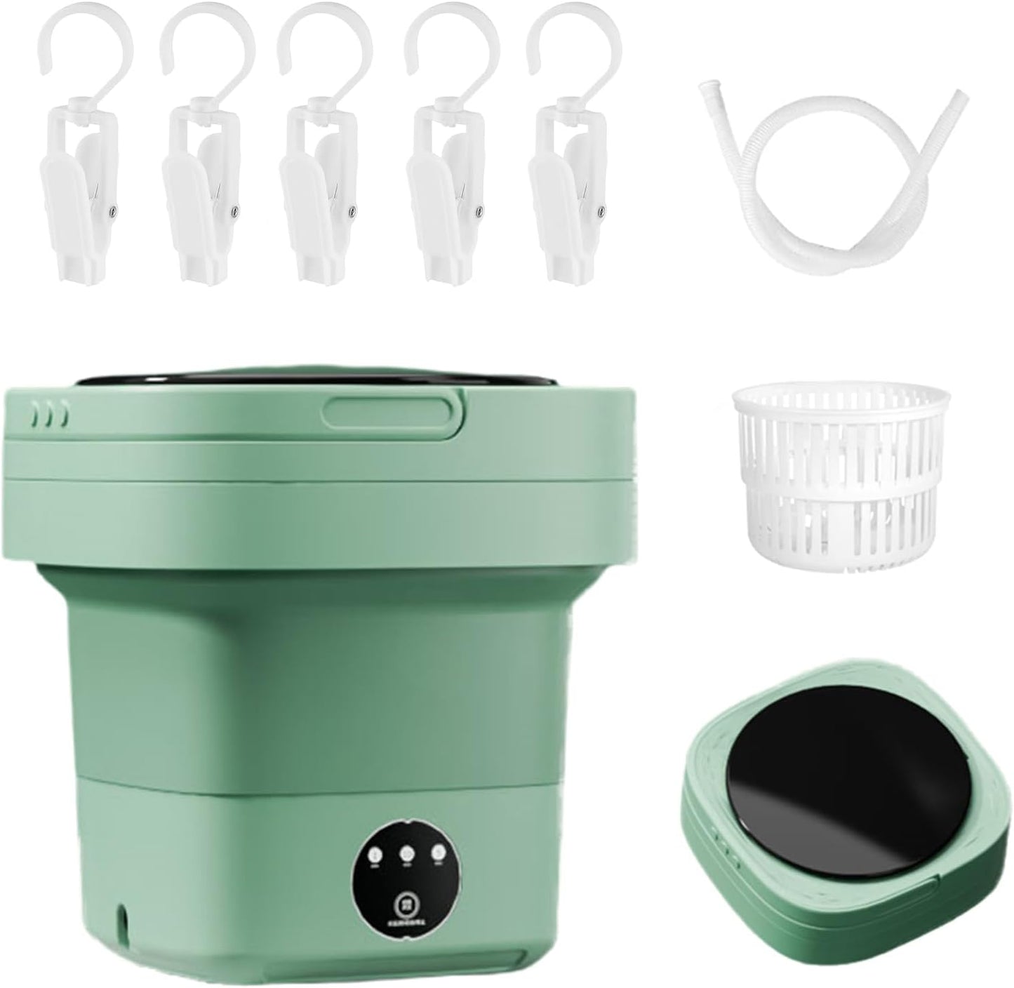 Portable Foldable Washer - Mini Laundry Machine for Travel