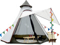 Vidalido 4 Season Dome Tent - Waterproof & Windproof for Family Camping