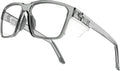 VETRA Z87+ Safety Glasses HD High Contrast UV400 - Side Shield