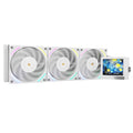 Mjolnir Vision 360 ARGB White CPU Water Cooler - Magnetic LCD Display