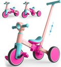 Kids Tricycle with Push Handle for Toddlers 1-4 Years Old Gift
