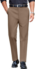 COOFANDY Mens Classic Casual Dress Pants Slim Fit Flat Front Slacks
