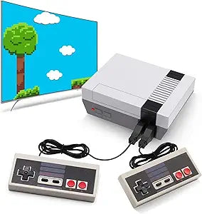 Retro Game Console with 620 Built-in Games for Family Fun