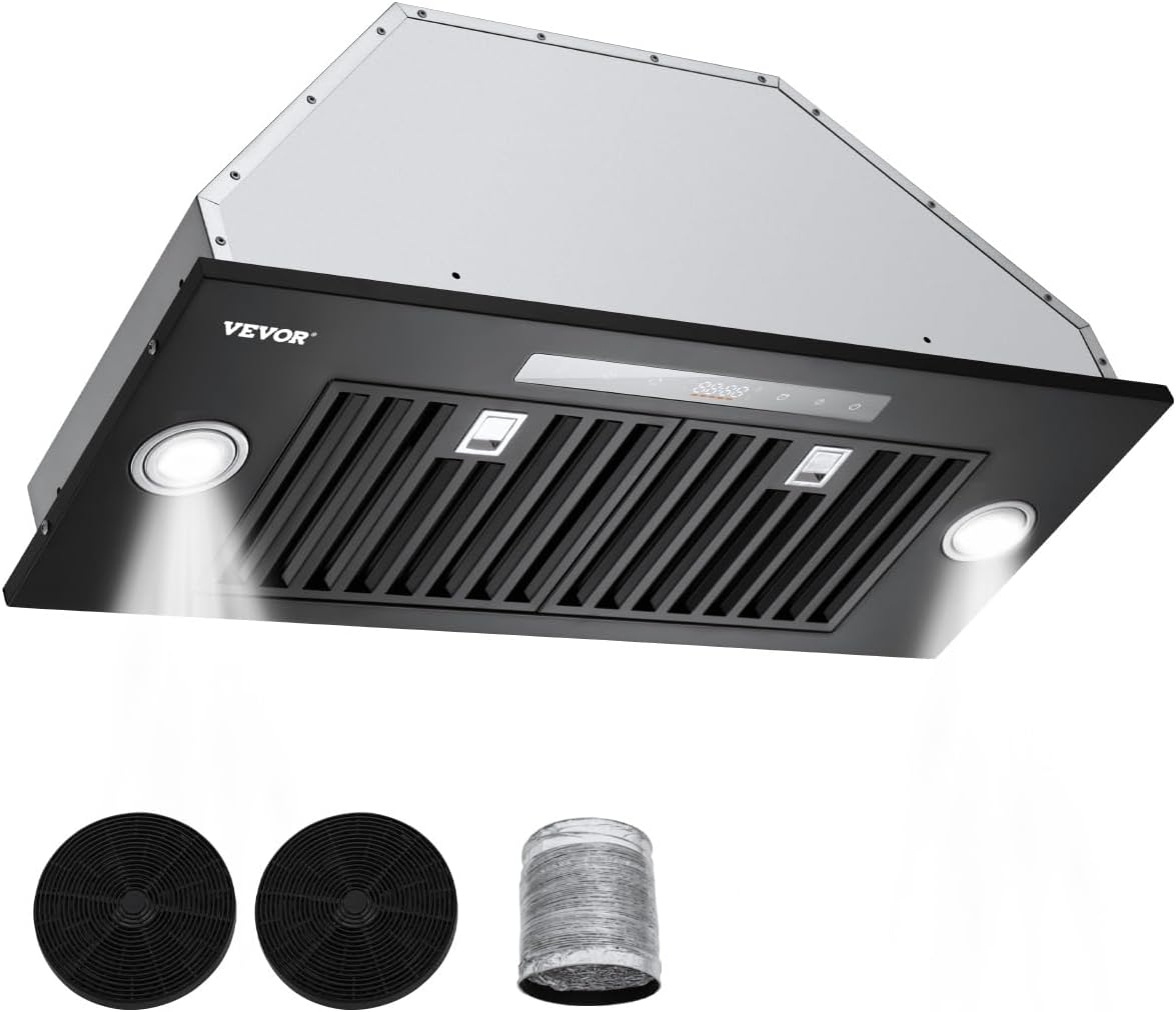 VEVOR 30 Inch Built-in Kitchen Vent Hood with 800CFM Power