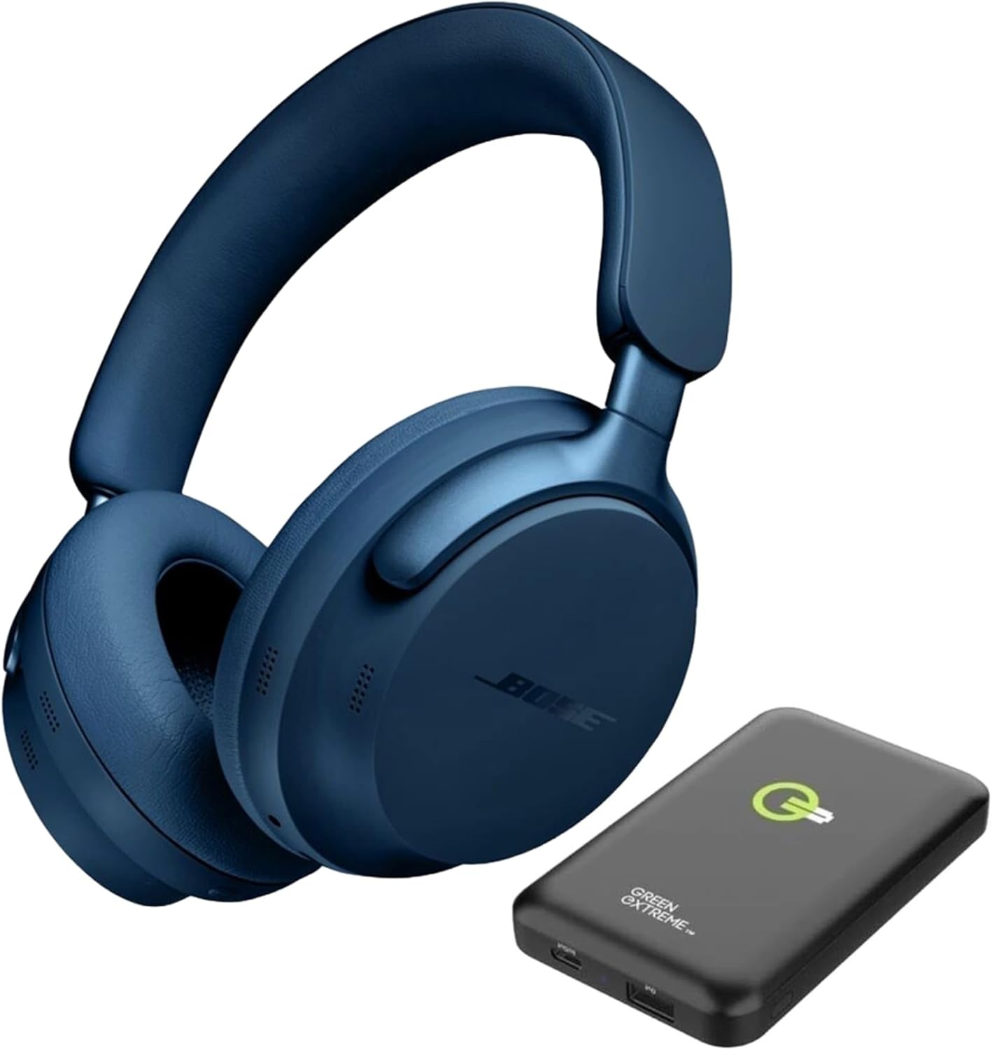Bose Ultrawireless Noise Cancelling Headphones, 24 Hrs Battery Life- Lunar Blue