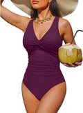 Holipick Women Tummy Control One Piece Swimsuit - Slimming Push Up etc