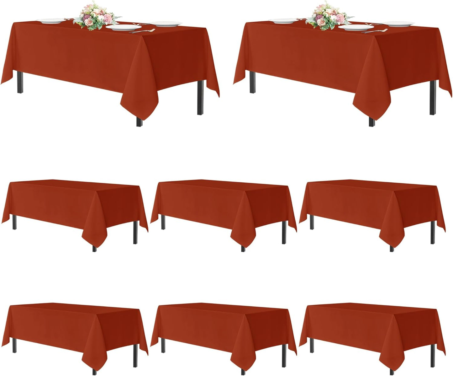 Sancua Thanksgiving Tablecloths for 8 Foot Rectangle Tables