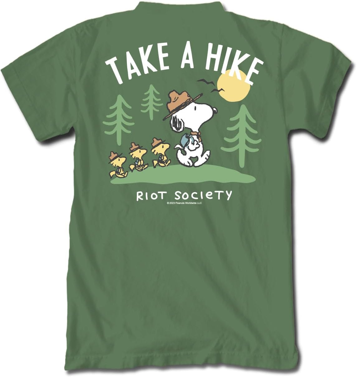 Riot Society Men's Short Sleeve Graphic T-Shirt for Adventurers