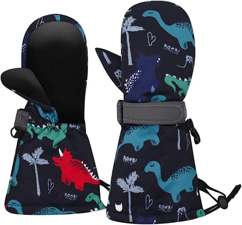 DuoYeree Waterproof Kids Mittens - Warm & Insulated!