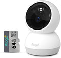 Alaga 2K Smart Indoor Cam: AI Motion Detection, Night Vision
