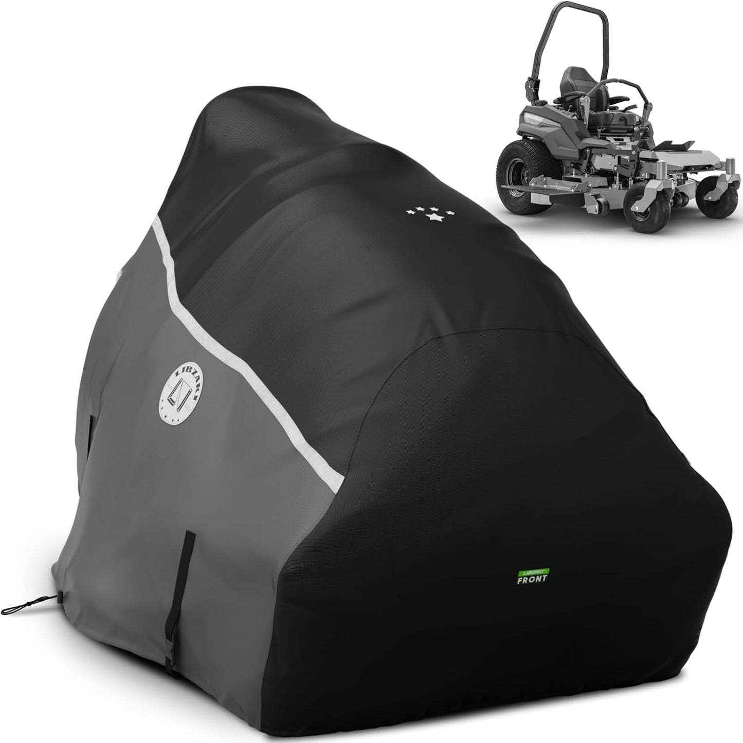 420D Waterproof Zero Turn Mower Cover for 60 in Decks