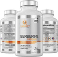 Berberine HCL 1200mg Vegan Capsules - Premium Blood Sugar Support