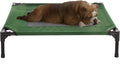Elevated Dog Bed 30x24 Portable Cot for Pets - Breathable Comfort