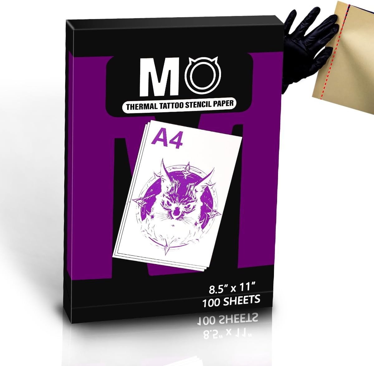 Easy Transfer Tattoo Stencil Paper - 100 Sheets