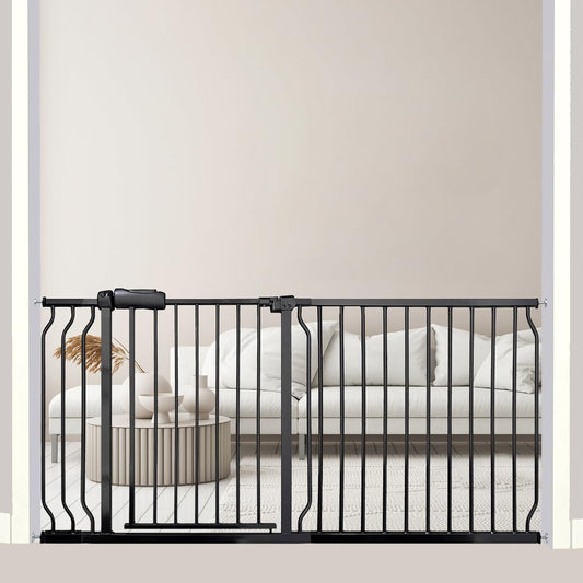 Spacious Walk Through Baby Gate for Safety