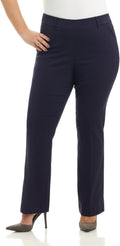 Curvy Woman Ease into Comfort Barely Bootcut Plus Size Pant - Pull-On