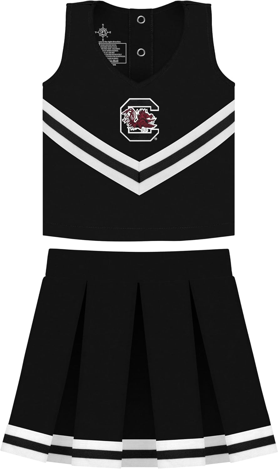 College Baby Youth Cheerleader Dress 3 Piece Set for Little Fans