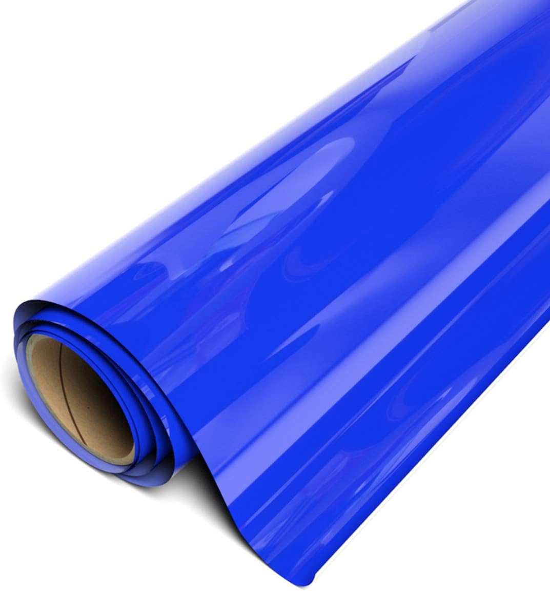 Fluorescent Blue Heat Transfer Vinyl 3ft Roll - Siser/Cricut/Silhouette Compatible