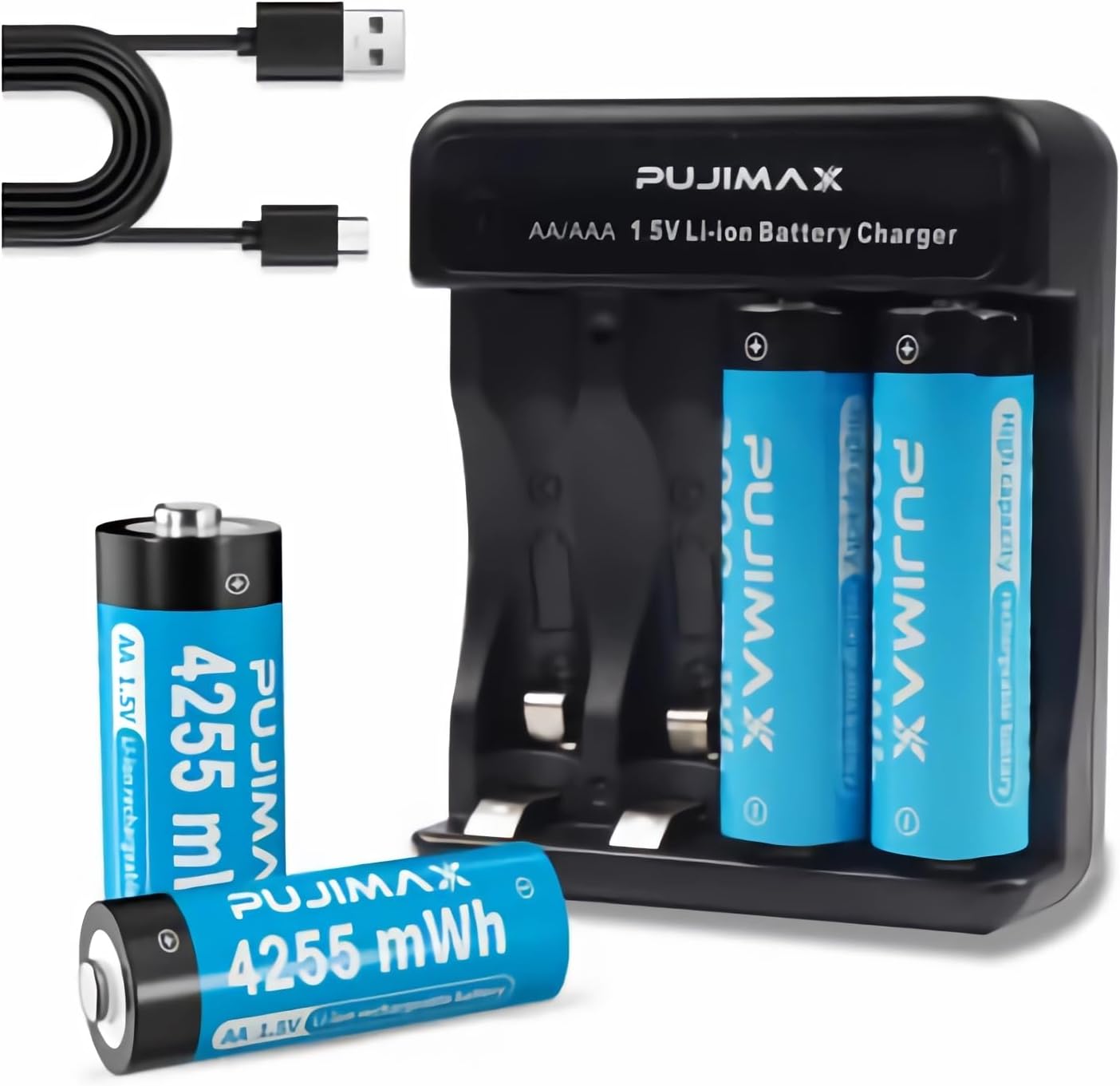 Long-lasting AA Batteries for Smart Devices - 4 Pack