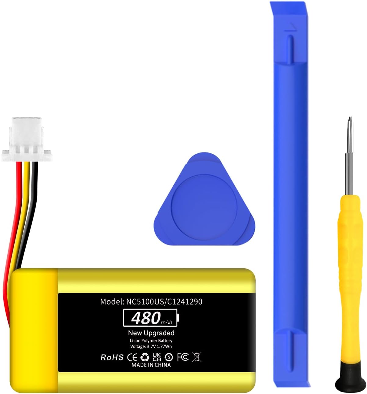Upgrade Your Nest Hello with 480mAh High Capacity Battery by KOOAQQ