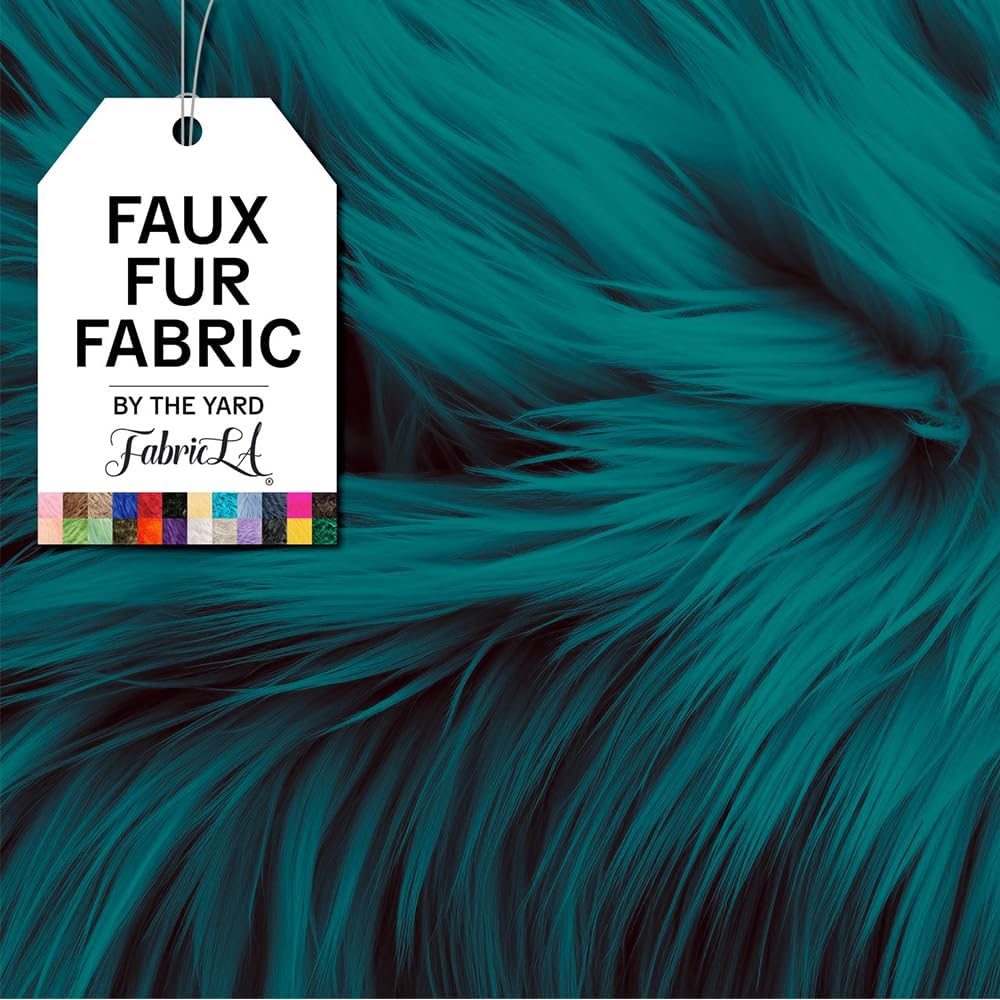 Luxurious Faux Fur Fabric by the Yard for Crafting Projects