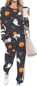 Lounge Sets for Women 2 Piece Travel Sweatsuits Fall Outfits - Soft