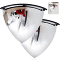 Suzile Quarter Dome Mirror 18 in Blindspot Safety Mirror - Wide 90
