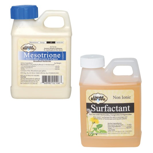 Liquid Harvest Mesotrione Bundle - Effective Weed Killer for Lawns