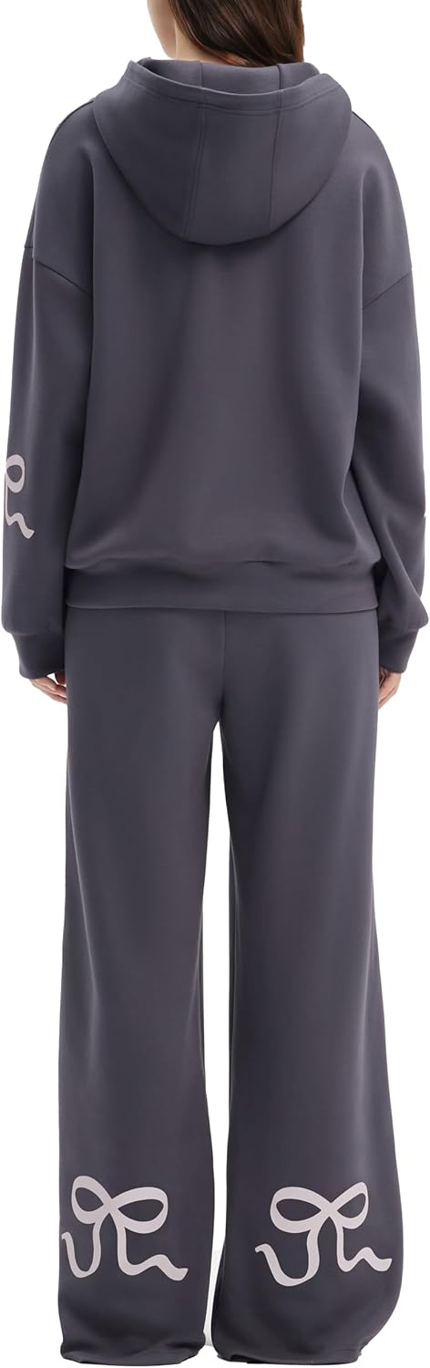 SUUKSESS Women 2 Piece Sets: Oversized Hoodie and Sweatpants