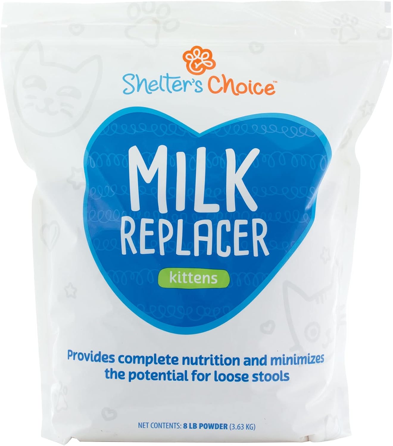 Revival Animal Health Shelters Choice Kitten Milk Replacer 8 lb