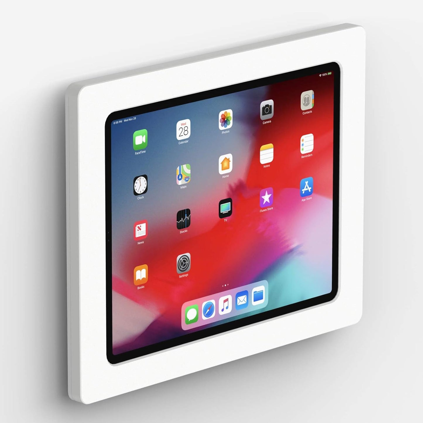 VidaMount White Exposed Rear Camera Enclosure for iPad Pro