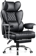 COMHOMA Big & Tall Gaming Chair: Built-In Lumbar Support