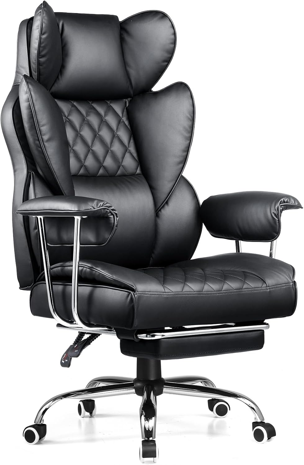 COMHOMA Big & Tall Gaming Chair: Built-In Lumbar Support
