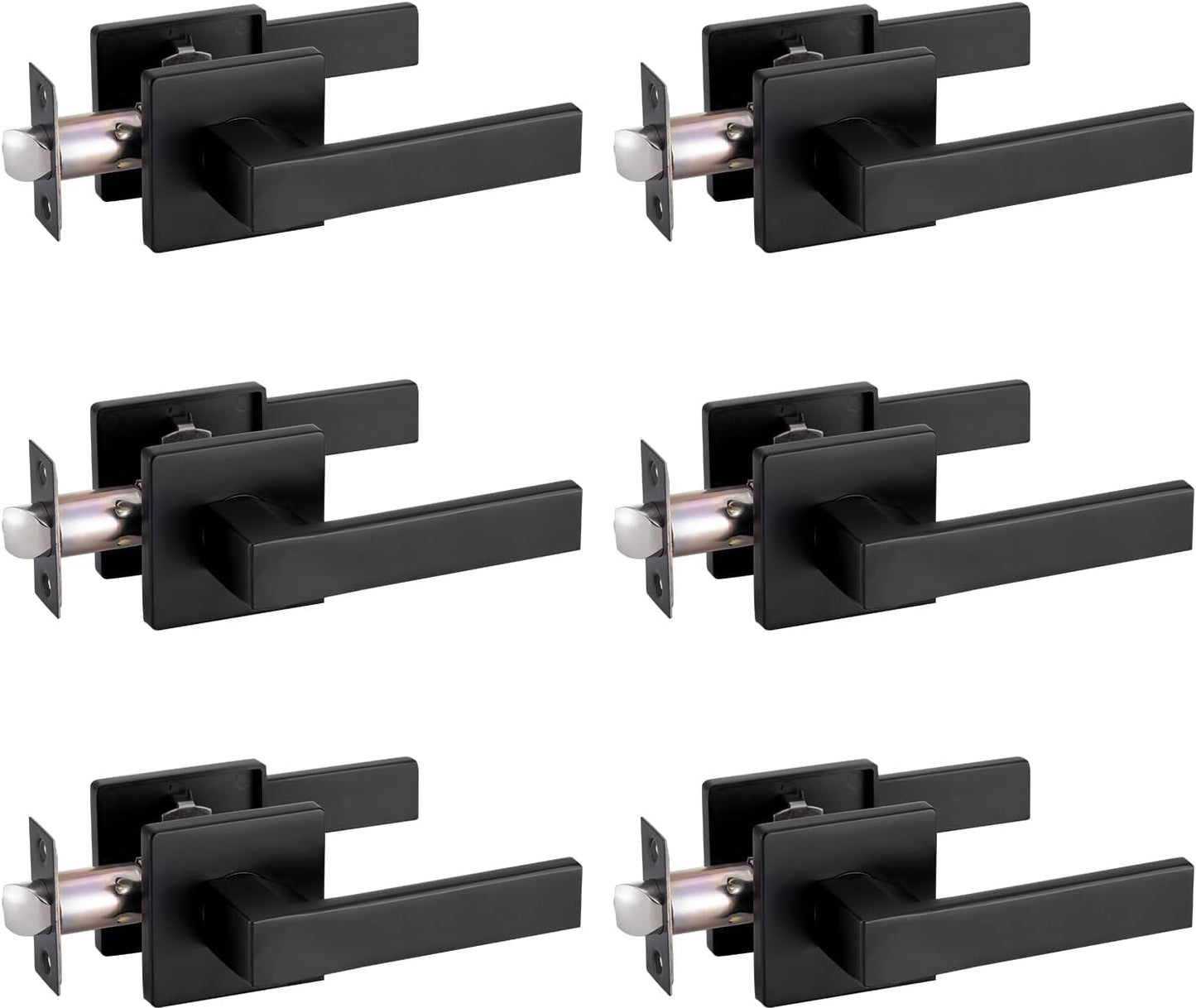 Passage Door Lever Dummy Handle for Hallway Closet by MENDOCK